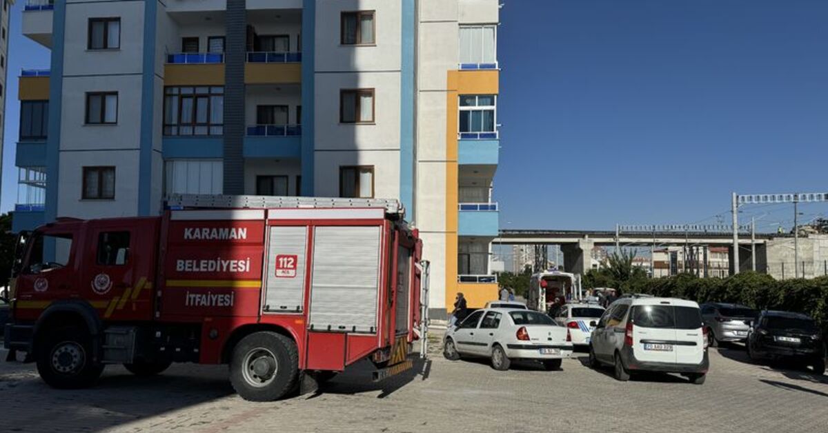 Karaman’da asansör boşluğuna düşen çocuk yaralandı
