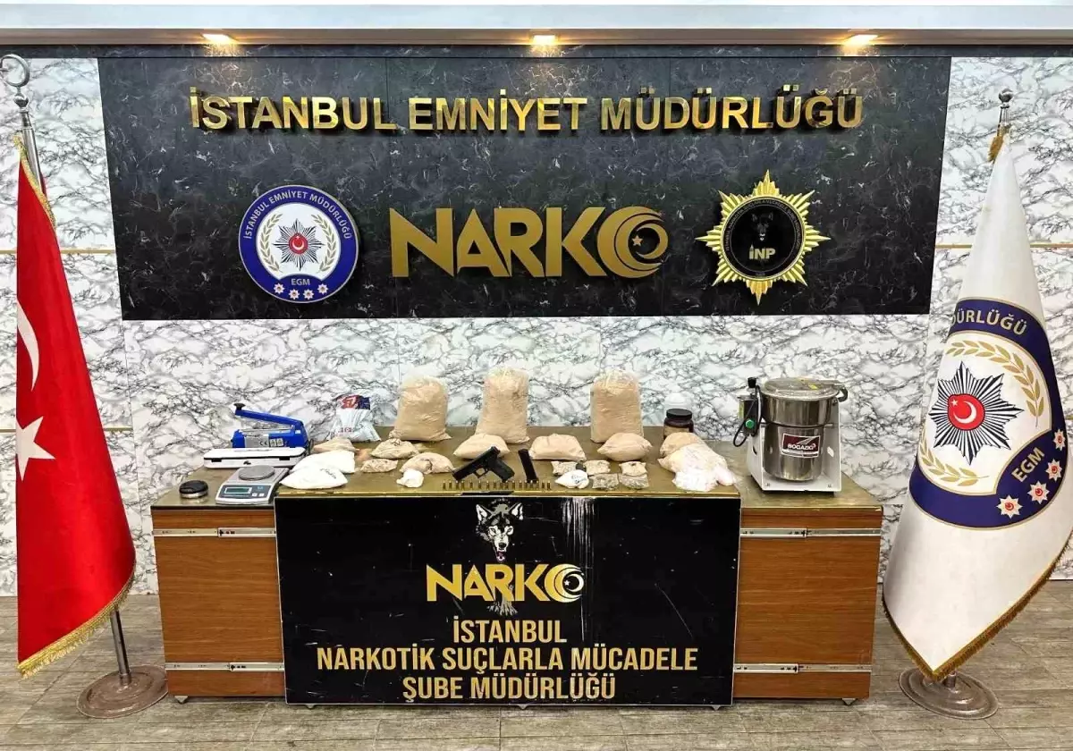 Büyükçekmece’de Uyuşturucu Operasyonu