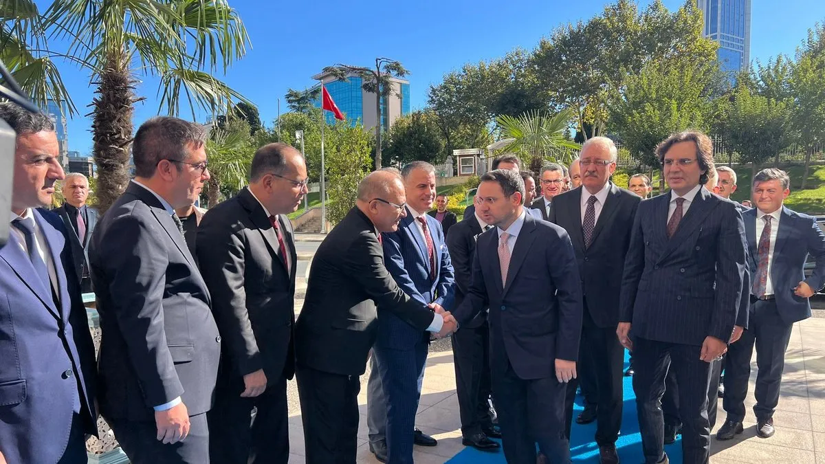 İstanbul Adliyesi Başsavcısını karşıladı