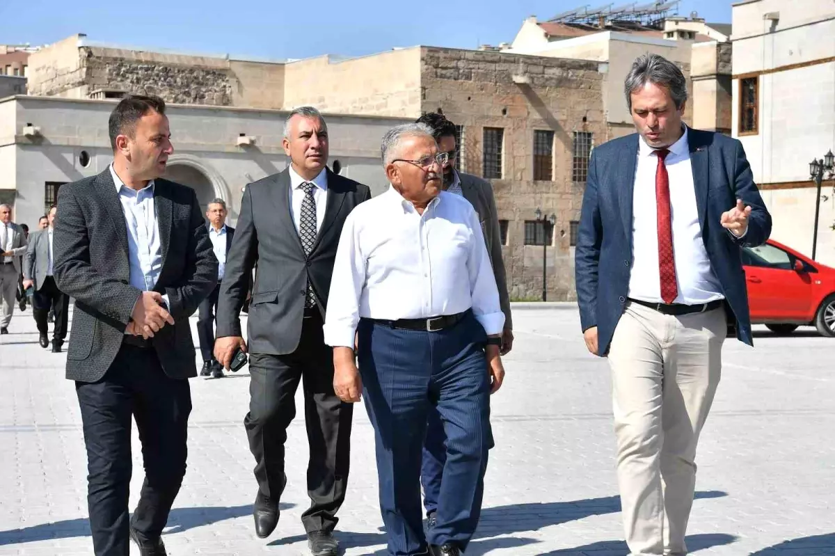 Kayseri’deki Tarihi Mahalle Projesi’nde İkinci Etap İncelemesi