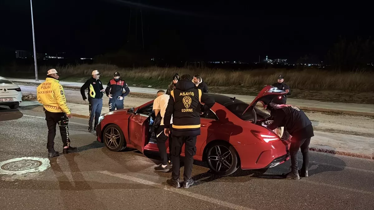 Edirne’de Asayiş ve Trafik Denetimi