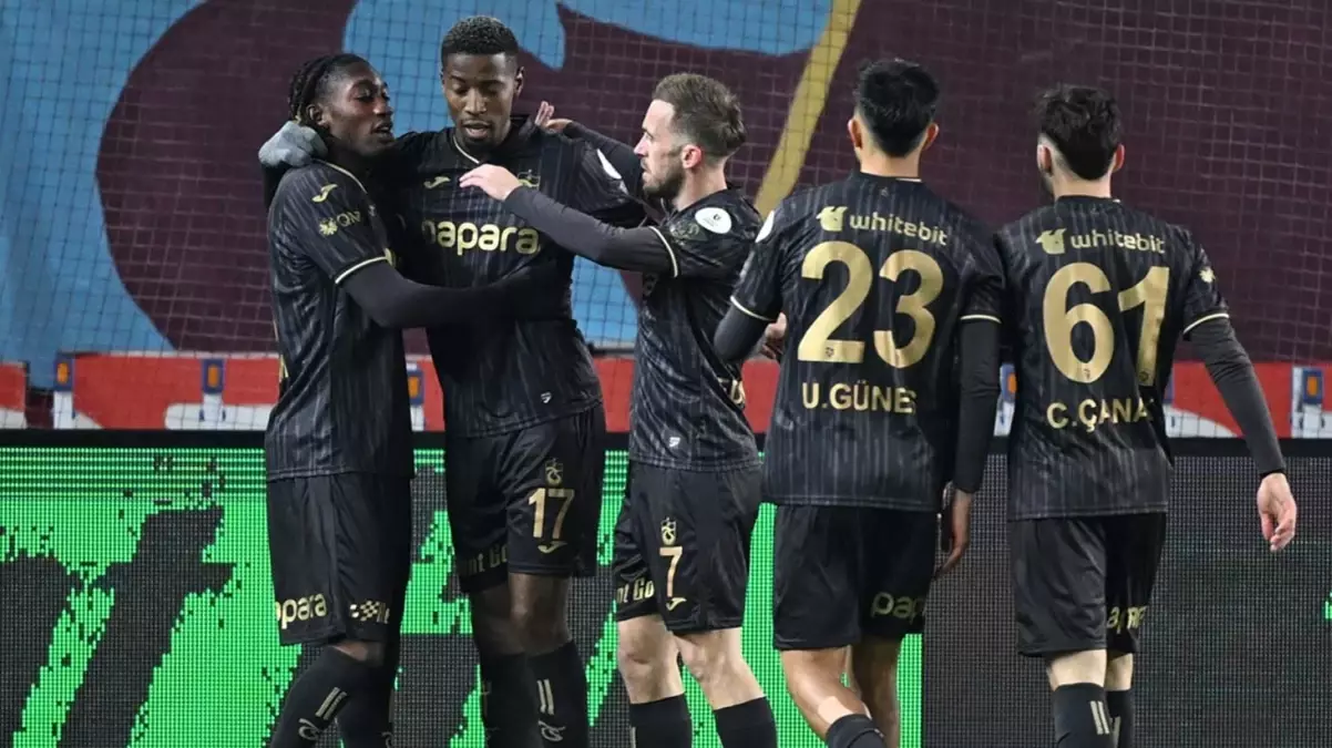 Trabzonspor, Adana Demirspor’u 5-0 mağlup etti