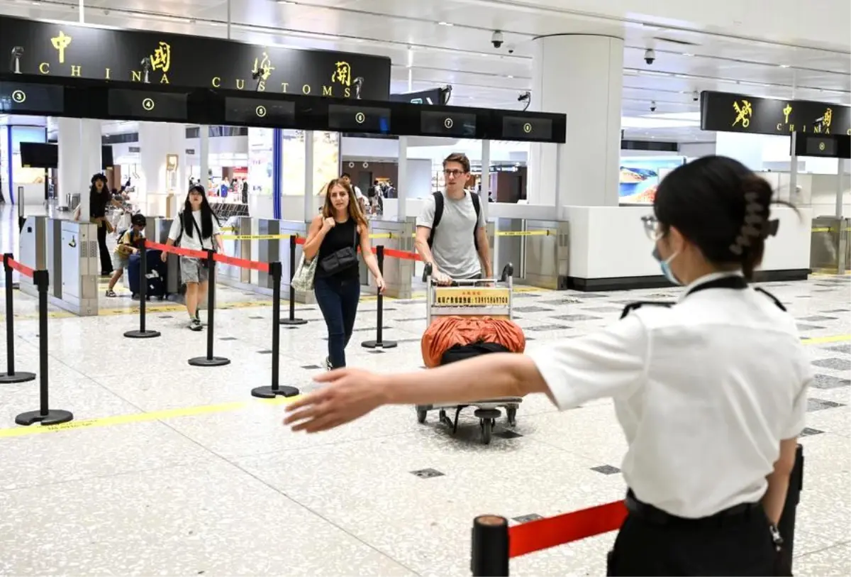 Daxing Havalimanı’nda Yabancı Yolcu Rekoru