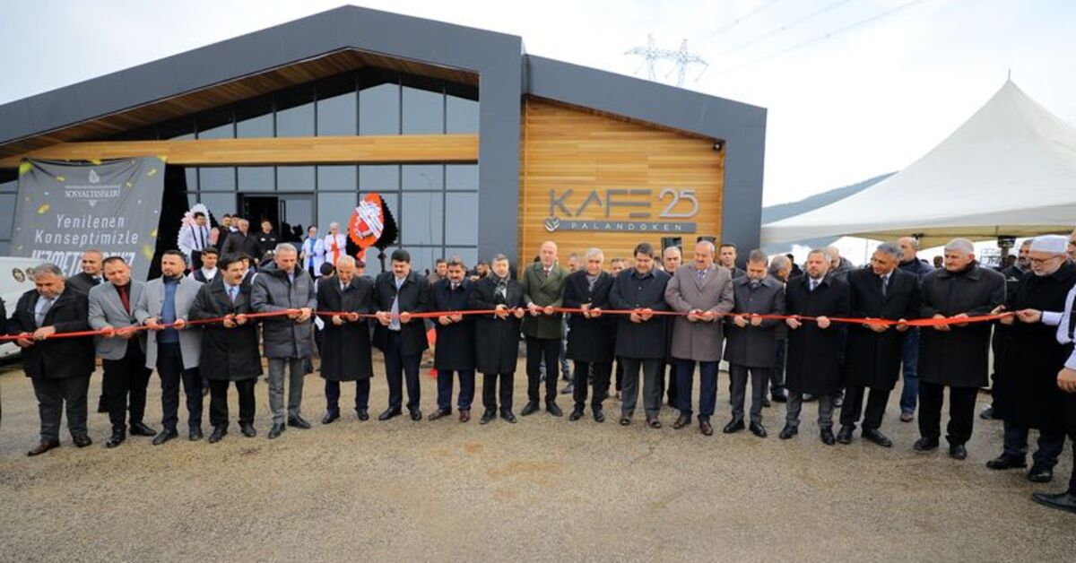 Erzurum Büyükşehir, Kafe 25 Palandöken’i yeni yüzüyle hizmete açtı