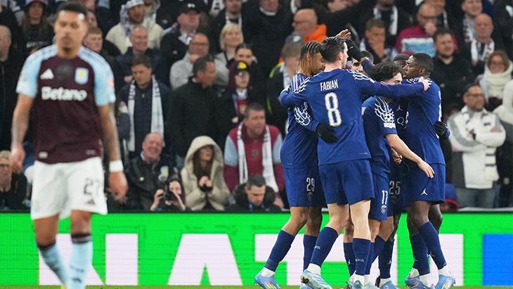 Aston Villa alev aldı, PSG turladı! Devler Ligi’nde inanılmaz gece